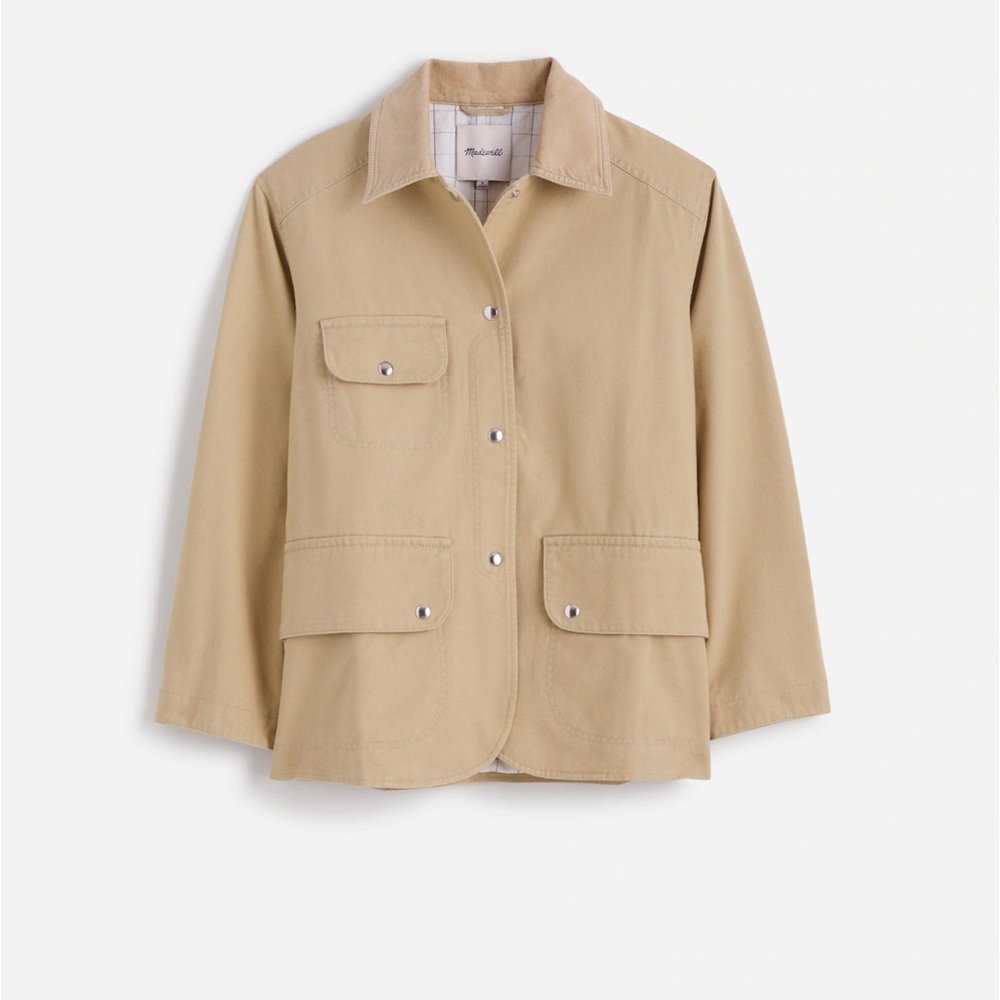 Madewell Barn Jacket in Canvas Small